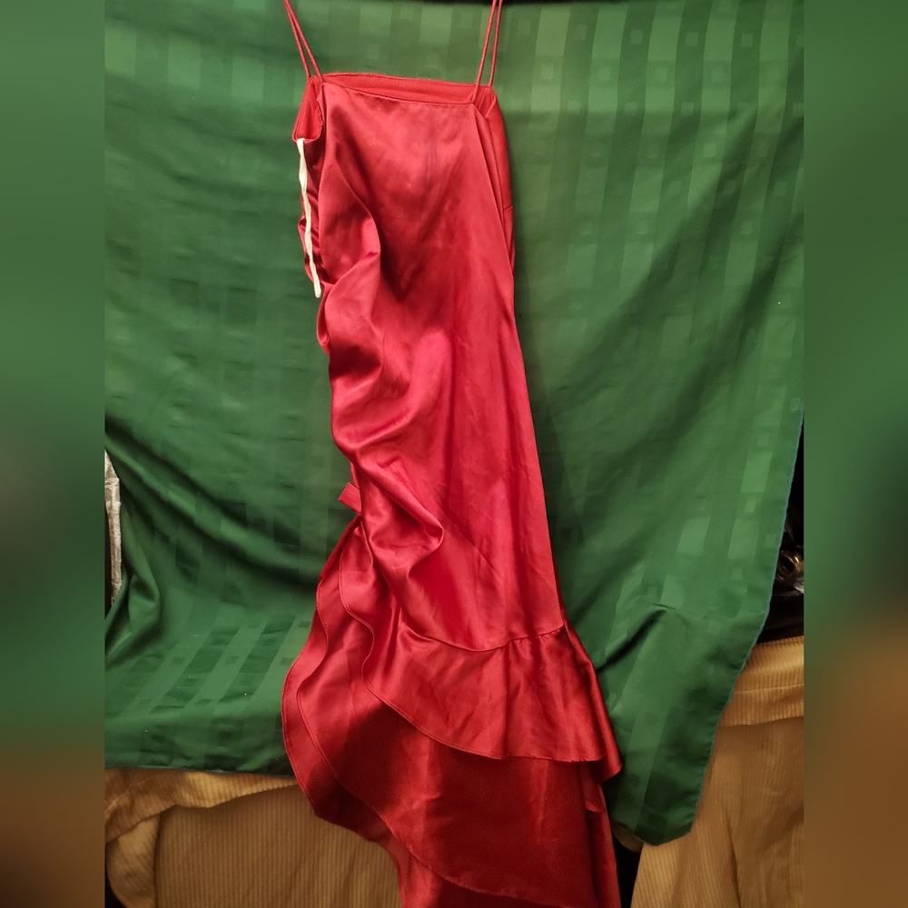 Red small medium Red formal dress